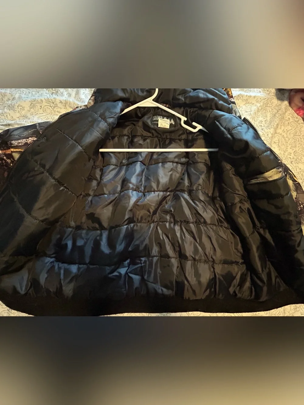 WFS Element Gear Youth Insulated Camo Bomber Jacket